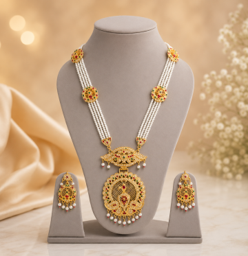 Maharani Heritage Long Necklace Set
